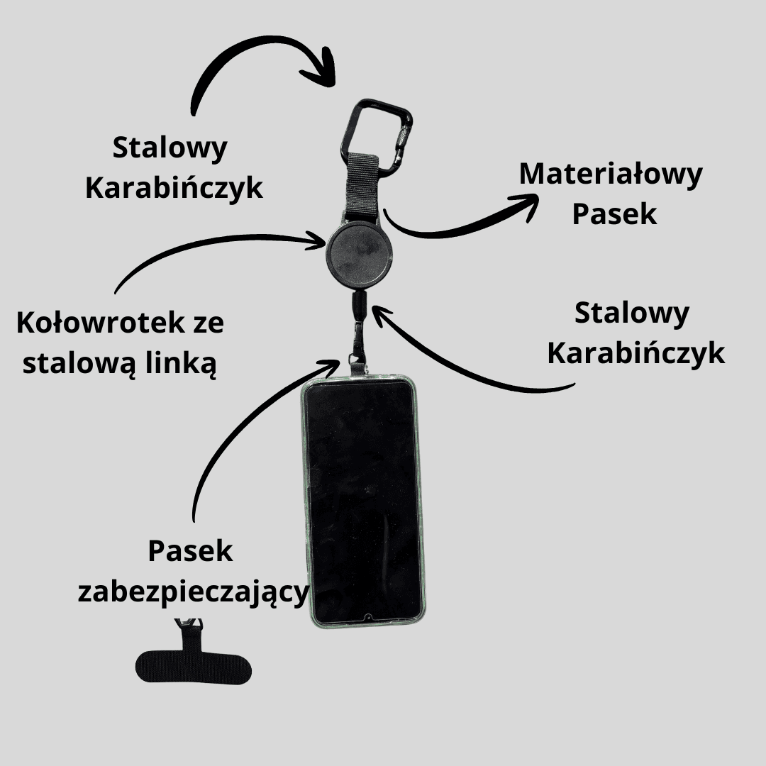 Holdsy - Zabezpiecz telefon przed upadkiem