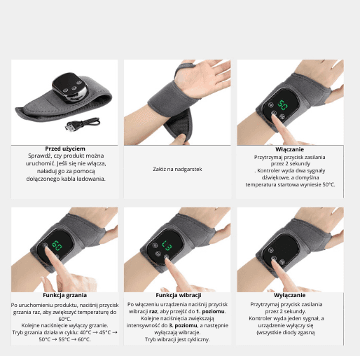 Masażer Nadgarstka Wrist Pro 3.0